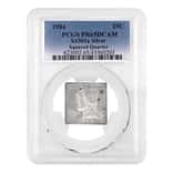 1984 Silver Squared Quarter 25C PCGS PF 65 DCAM