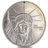 1986 1/2 oz Engelhard MTB Liberty Trade Silver Round .999+ Fine
