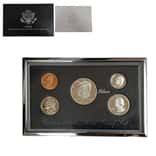 1992-S US Mint Premier Proof Silver Set (w/Box & COA)