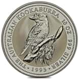 1995 10 oz Silver Australian Kookaburra Perth Mint BU