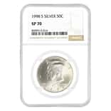 1998-S Kennedy Silver Half Dollar Special Strike NGC SP 70