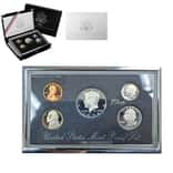 1998-S US Mint Premier Proof Silver Set (w/Box & COA)