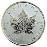 1998 10 oz Canadian Silver Maple Leaf $50 Coin BU