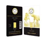 1 Gram Bullion Exchanges "BULL vs BEAR" Istanbul Gold Refinery (IGR) .9999 Gold Bar (In Assay)