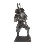 3 oz Japanese Samurai Warrior Cast Silver Bullion Exchanges .925 Silver Sterling (Antiqued)