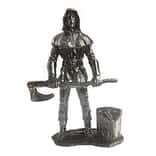 2 oz Headman Battle Axe Executioner Cast Silver Bullion Exchanges .925 Silver Sterling (Antiqued)