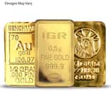 1/2 Gram Generic Gold Bar .999+ Fine (Secondary Market)