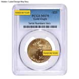 1/2 oz $25 Gold American Eagle PCGS MS 70 (Random Year)