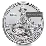 1/2 oz Engelhard Prospector Silver Round .999 Fine (Random Year)