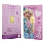 1 Gram PAMP Suisse Barbie™ Valentine’s Day Gold Bar (in Assay)