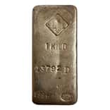 1 Kilo Johnson Matthey Vintage Silver Bar .999+ Fine Diamond JM Logo ("D" Suffix Serial Number)