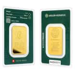 1 oz Argor Heraeus Origin Traced Gold Bar .9999 Fine (in Assay)