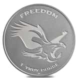 1 oz Asahi Freedom Liberty Silver Round .999 Fine