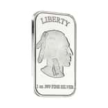 1 oz Buffalo Silver Bar .999 Silver (Sealed)