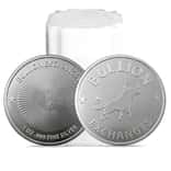 Silver at Spot - 1 oz Bullion Exchanges Silver Round .999 Fine (Tube of 20)