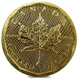 1 oz Canadian Gold Maple Leaf $200 Coin .99999 Fine Scruffy (Random Year)