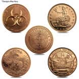 1 oz Generic Copper Round .999 Fine