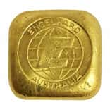 1 oz Engelhard Australia Gold Button Bar .9999 Fine