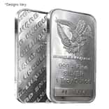 1 oz Engelhard Silver Vintage Bar .999 Fine