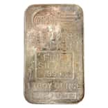 1 oz Gold Way Vintage Silver Bar .999 Fine