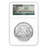 1 oz Isle of Man Silver Angel Coin NGC/PCGS MS 70 (Random Year)