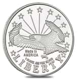 1 oz Liberty Eagle Silver Round .999 Silver