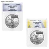1 oz Mexican Silver Libertad Coin ANACS MS 70 (Random Year)