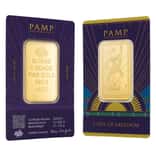 1 oz PAMP Suisse Lady of Freedom Gold Bar .9999 Fine (in Assay)