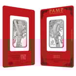 1 oz PAMP Suisse Year of the Tiger Platinum Bar (in Assay)