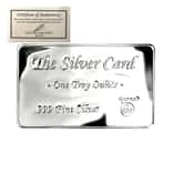 1 oz Pyromet Silver Card .999 Fine (w/COA)