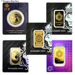 1 oz Scottsdale Mint Gold Bar / Round .9999 Fine (in Assay)