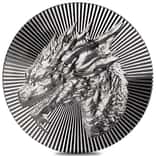 1 oz Scottsdale Stacker Dragon Stacker Silver Round .999 Fine