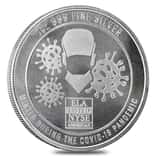 1 oz Silver Envela COVID-19 Essential Workers Round .999 Fine
