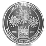 1 oz Silver Envela COVID-19 Round .999 Fine