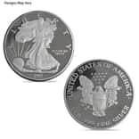 1 Pound (14.6 troy oz) Generic Silver Round .999 Fine