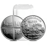 Tube of 20 - 1 oz Stagecoach Divisible Silver Round .999 Fine