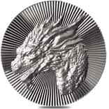 2 oz Scottsdale Stacker Dragon Stacker Silver Round .999 Fine