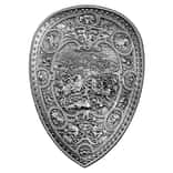 2 oz South Korea Silver Shield of Henry II Stackable .999 Fine