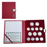 20.25 oz Russia 1980 Olympics Proof Silver 28-Coin Set (w/Box & COA)