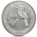 2000 2 oz Silver Australian Kookaburra Perth Mint BU