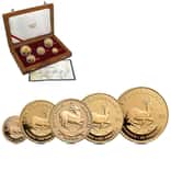 2001 South Africa 2.1 oz Proof Gold Krugerrand 40th Anniversary Set
