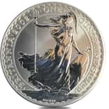 2002 Great Britain 1 oz Silver Britannia .958 Fine BU
