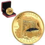 2009 Canada Coal Mining Trade Proof Gold Coin
