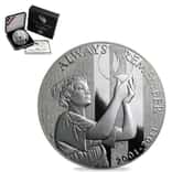 2011-P 9/11 National Proof Silver Medal (w/Box & COA)