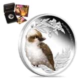 2012 1/2 oz Silver Australian Bush Babies Kookaburra Proof Coin Perth Mint