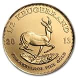 2013 1/2 oz South African Krugerrand Gold Coin