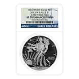 2013-W 1 oz Enhanced Silver American Eagle NGC SP 70