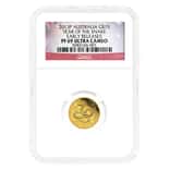 2013 1/10 oz Proof Gold Lunar Snake Australian Perth Mint NGC PF 69 UCAM ER