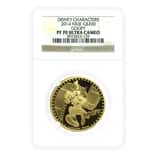 2014 Niue 1 oz Gold Disney Goofy Coin NGC PF 70 UCAM