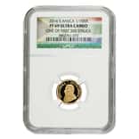 2014 South Africa 1/10 oz Proof Gold Krugerrand NGC PF 69 UCAM